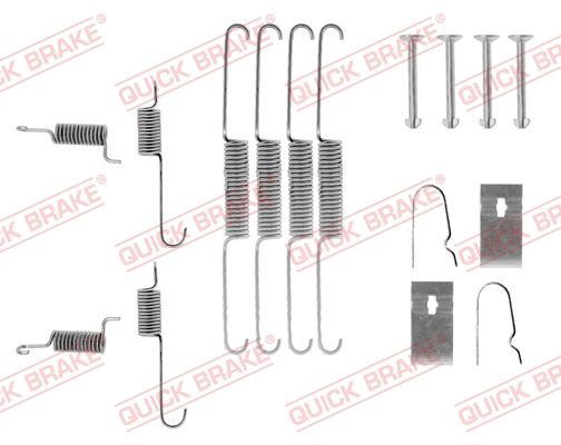 QUICK BRAKE Tarvikesarja, jarrukengät 105-0663